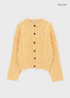 Requot Cable Knit Cardigan