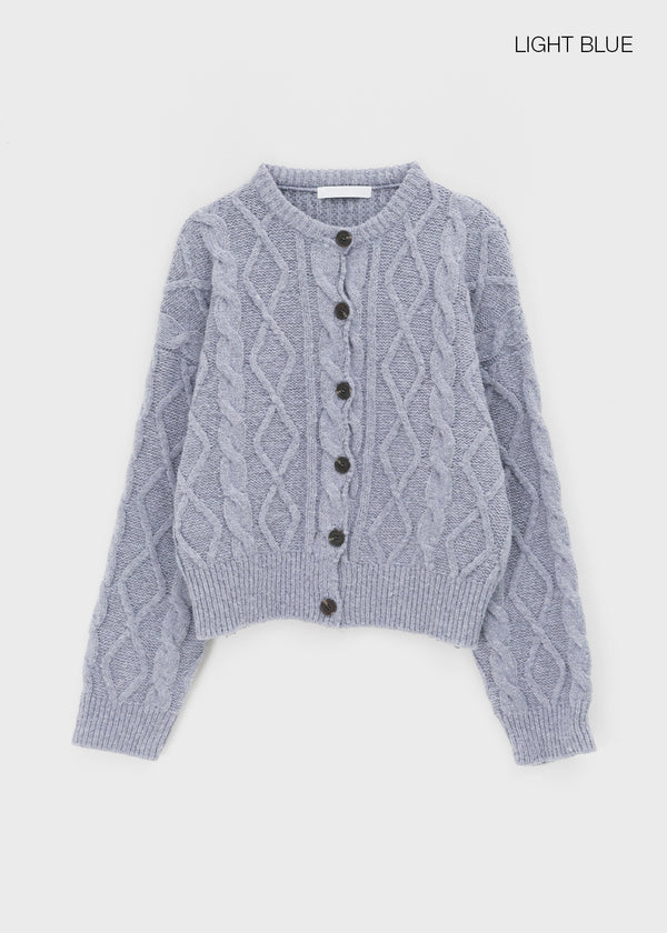 Requot Cable Knit Cardigan