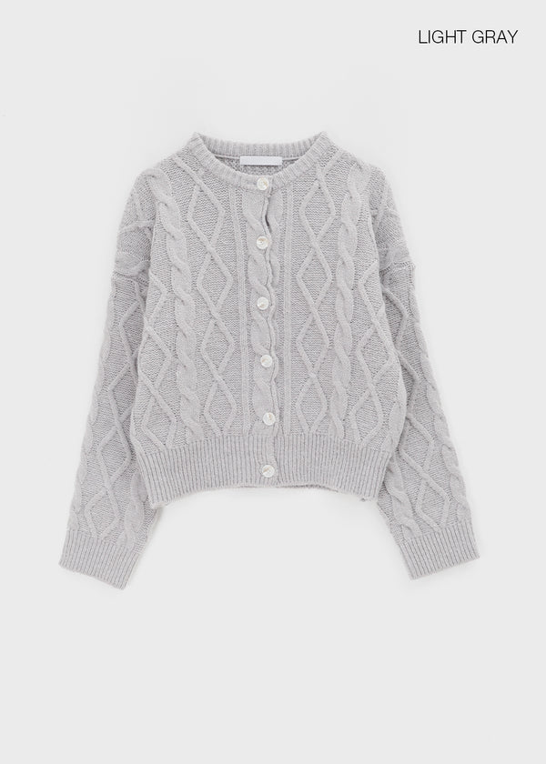 Requot Cable Knit Cardigan