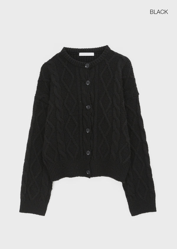 Requot Cable Knit Cardigan