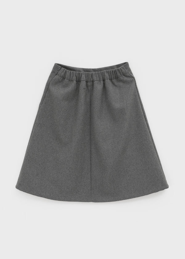 Nashing Wool Pleated Midi Skirt