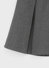 Nashing Wool Pleated Midi Skirt