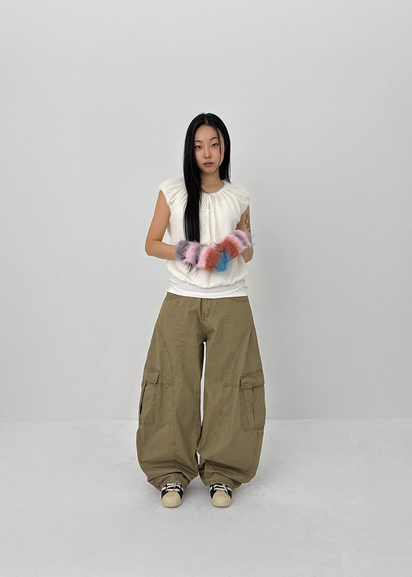 Snowy Wool Touch Gloves