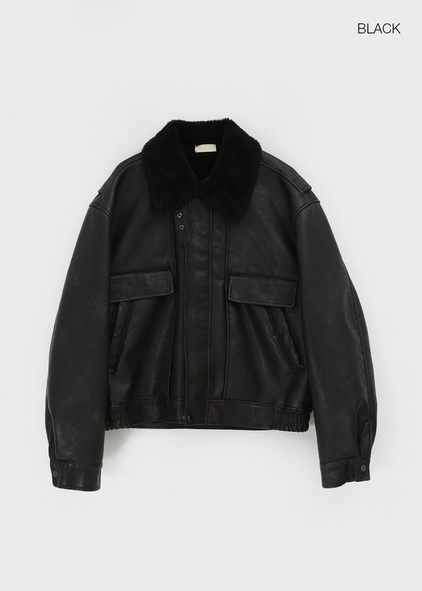 Hibi High Neck Washed Dumble Mustang