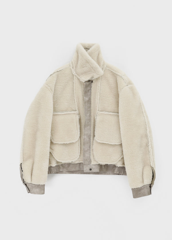 Hibi High Neck Washed Dumble Mustang