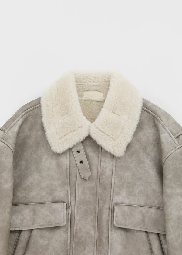 Hibi High Neck Washed Dumble Mustang