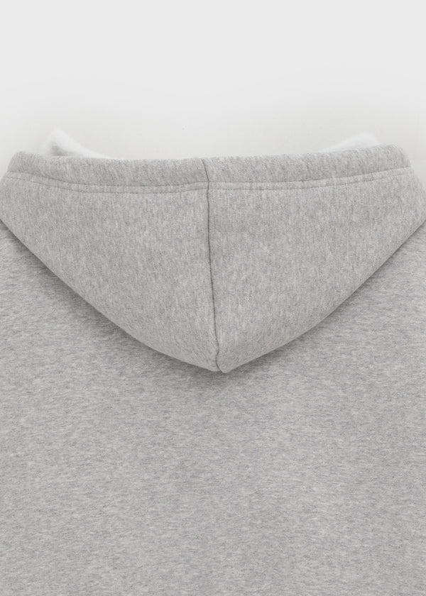 Relburn Boa Fleece Crop Hooded Zip-up