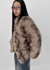 Syntro Duffle Two-tone Fur Jacket