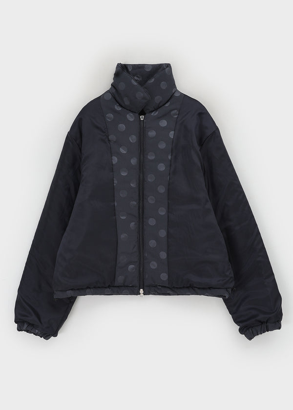 Chicoco Dot Two-way Bomber Jacket (3 Oz)