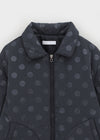 Chicoco Dot Two-way Bomber Jacket (3 Oz)