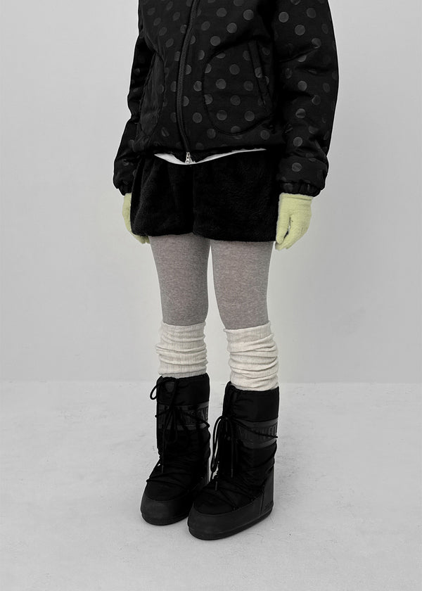 Popa Hairy Pumpkin Banding Shorts