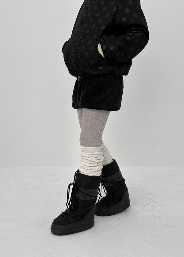 Popa Hairy Pumpkin Banding Shorts