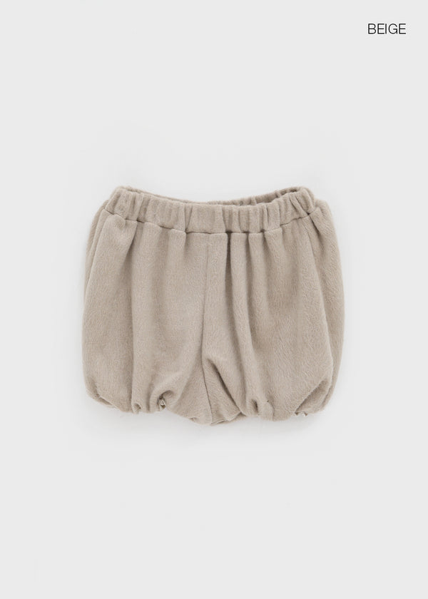 Popa Hairy Pumpkin Banding Shorts