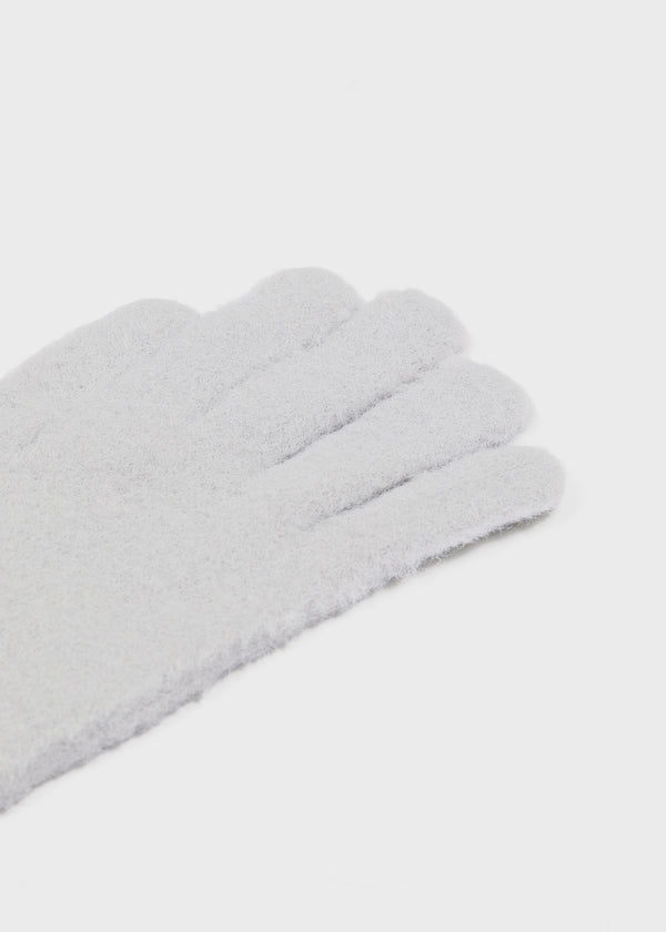 Poshon Long Boucle Knit Touch Gloves
