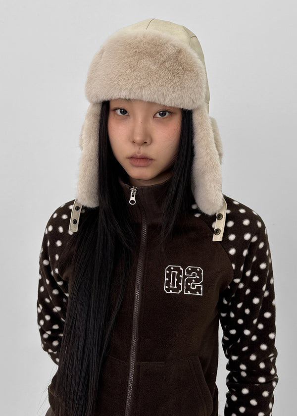 The Clang Leather Fur Trooper Hat