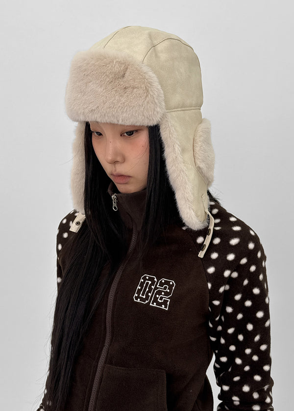 The Clang Leather Fur Trooper Hat