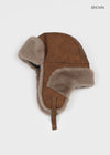The Clang Leather Fur Trooper Hat