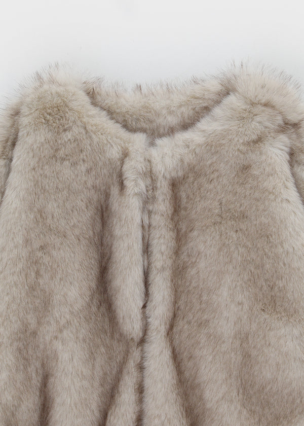 Muku Overfit Half Fur Jacket (Set Available)