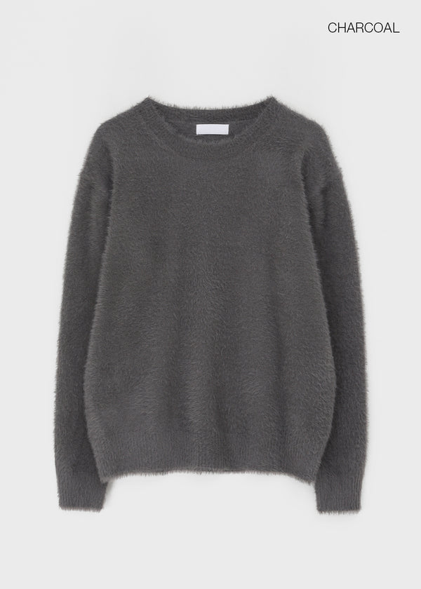 (UNISEX) Dekib Hairy Loose Fit Knit