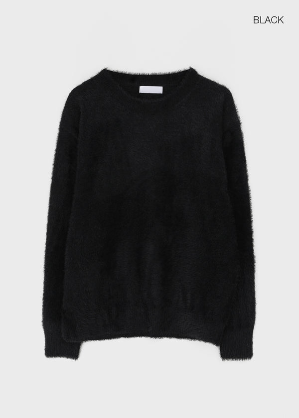 (UNISEX) Dekib Hairy Loose Fit Knit
