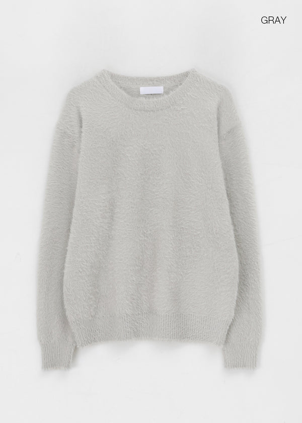 (UNISEX) Dekib Hairy Loose Fit Knit