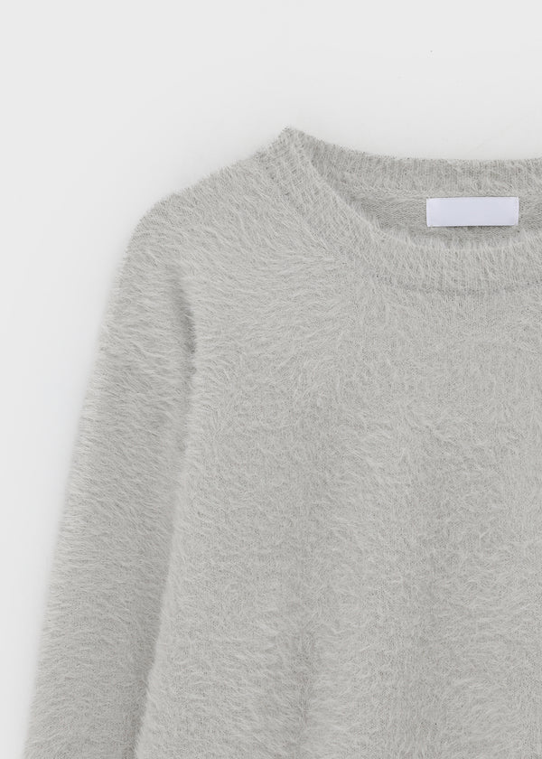 (UNISEX) Dekib Hairy Loose Fit Knit