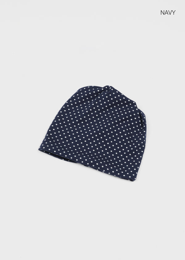 Collaring Dot Beanie