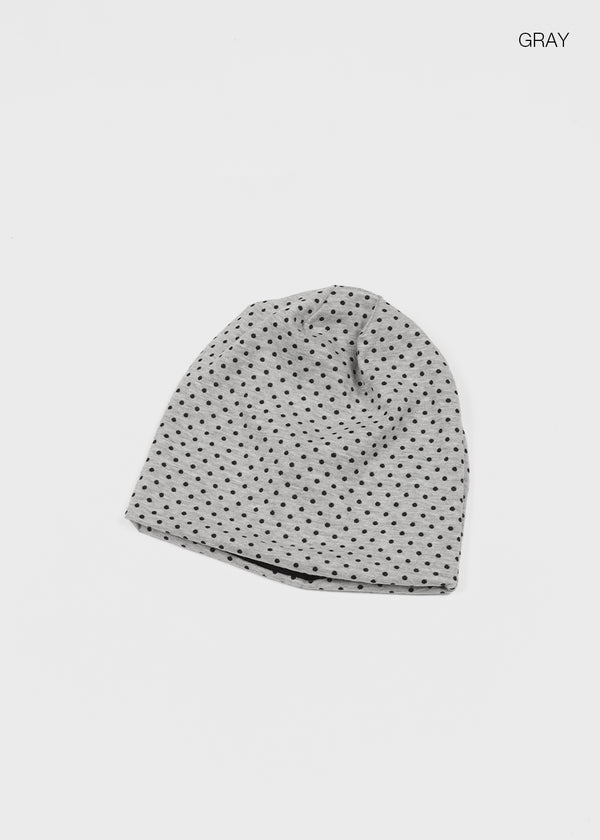 Collaring Dot Beanie