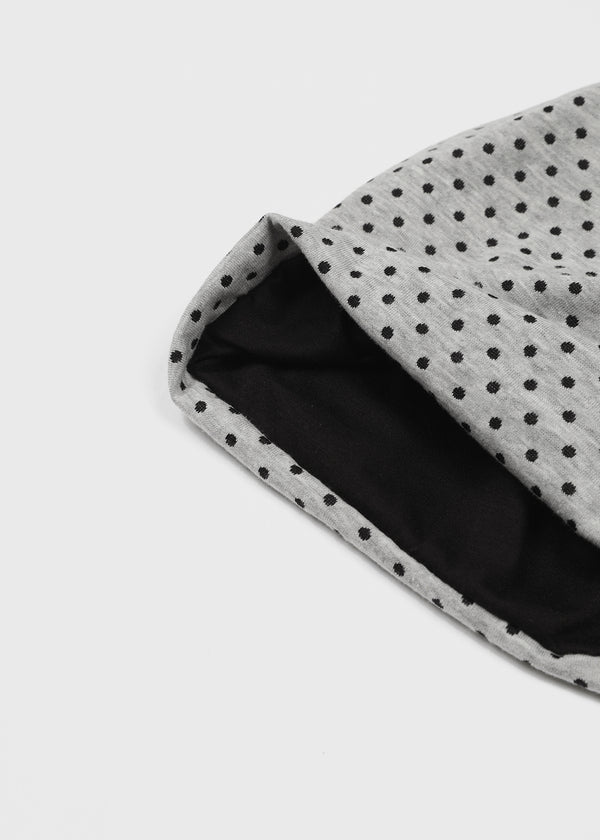 Collaring Dot Beanie