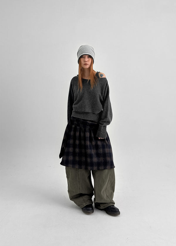 Etchia Set - Boatneck Knit, Knit Sleeveless