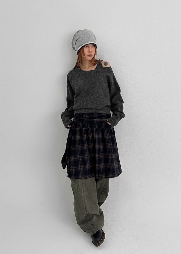 Etchia Set - Boatneck Knit, Knit Sleeveless