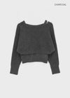 Etchia Set - Boatneck Knit, Knit Sleeveless