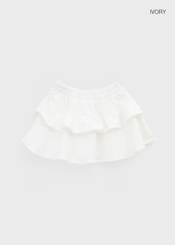 Umki Corduroy Cancan Mini Skirt