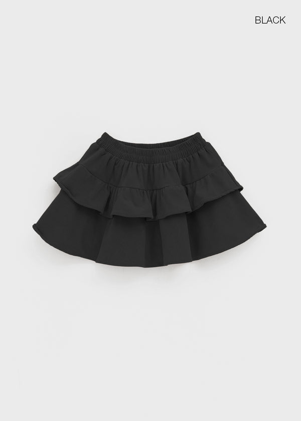 Umki Corduroy Cancan Mini Skirt