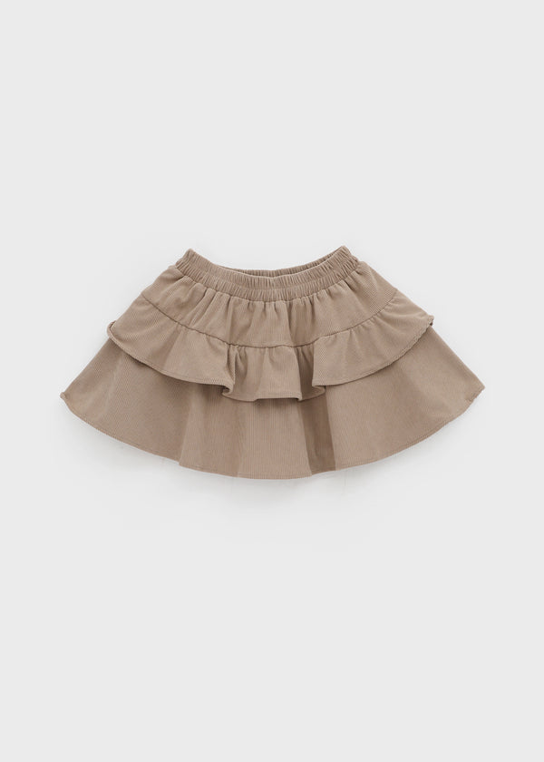 Umki Corduroy Cancan Mini Skirt