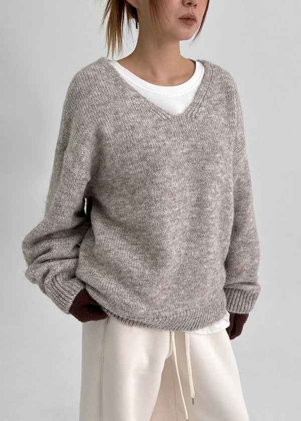 Decong V-neck Wool Knit