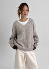 Decong V-neck Wool Knit