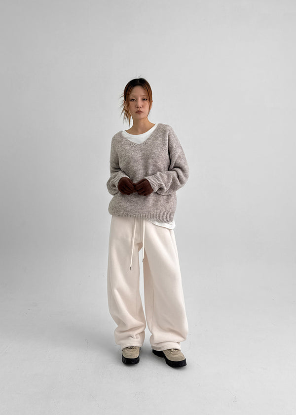 Decong V-neck Wool Knit