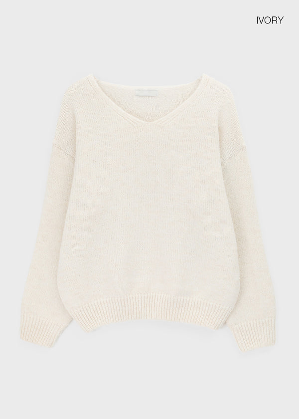 Decong V-neck Wool Knit