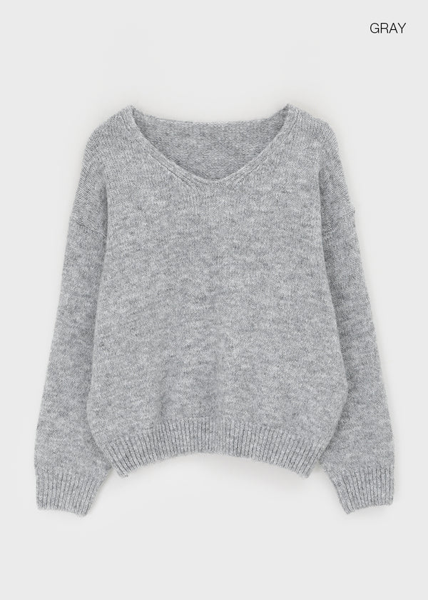 Decong V-neck Wool Knit