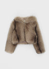 Konat Fur Hooded Jacket
