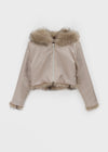 Konat Fur Hooded Jacket