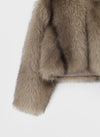 Konat Fur Hooded Jacket