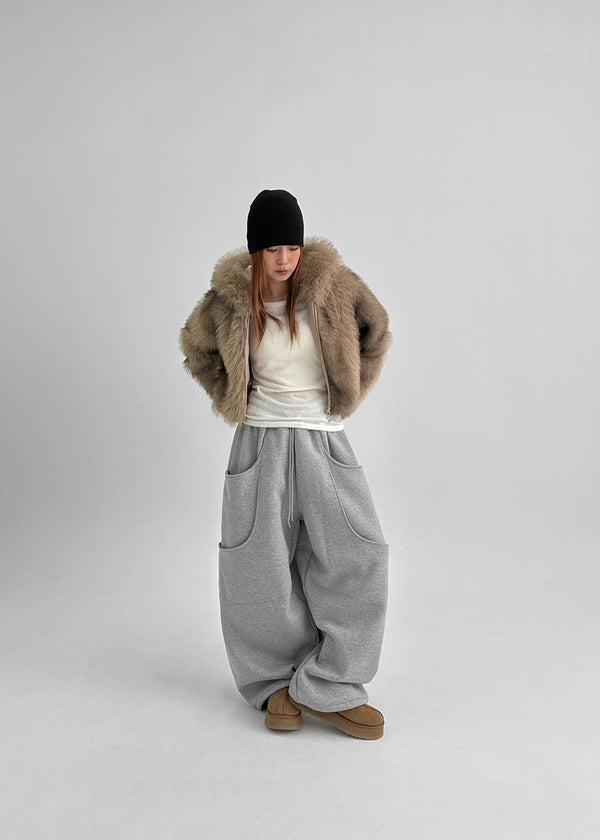 (UNISEX) Toang Slit Balloon Wide Two-Way Banding Pants (F/W Ver.)
