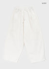 (UNISEX) Toang Slit Balloon Wide Two-Way Banding Pants (F/W Ver.)
