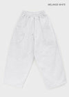 (UNISEX) Toang Slit Balloon Wide Two-Way Banding Pants (F/W Ver.)