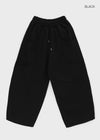 (UNISEX) Toang Slit Balloon Wide Two-Way Banding Pants (F/W Ver.)