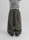 (UNISEX) Kennut Wide Balloon Padded Banding Pants