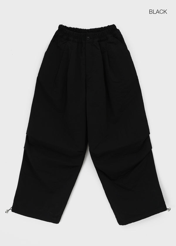 (UNISEX) Kennut Wide Balloon Padded Banding Pants