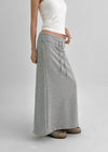 Noser Woolen Fleece Long Skirt